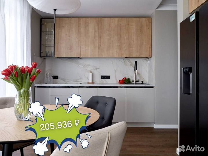 Кухня на заказ по индивидуальным размерам