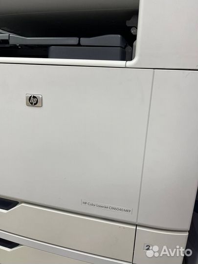Принтер Hp color laserjet cm6040, цветн., a3