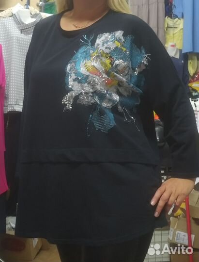 Блуза, туника 58,60,62,64