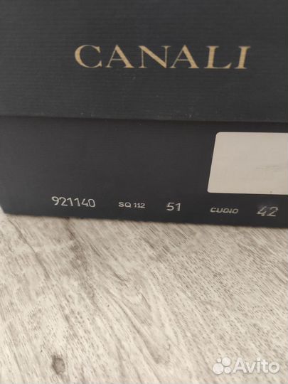 Туфли броги Canali 42 размер (Италия)