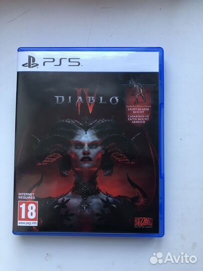 Diablo 4 ps5 диск