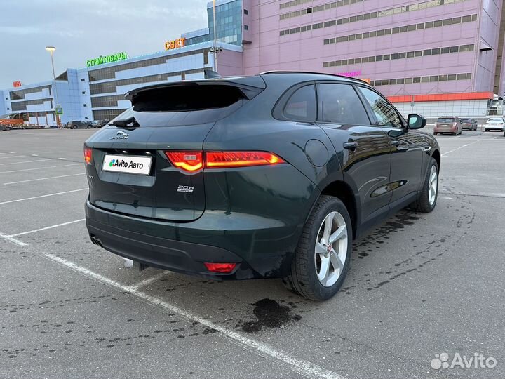 Jaguar F-Pace 2.0 AT, 2017, 126 000 км