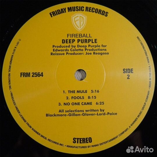 Deep Purple / Fireball (LP)