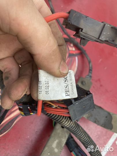 Подкапотная проводка приора 16кл с абс