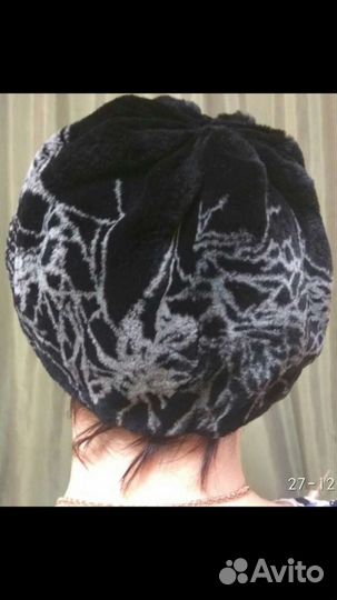 Берет норковый