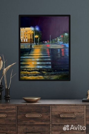 Картина маслом на холсте 