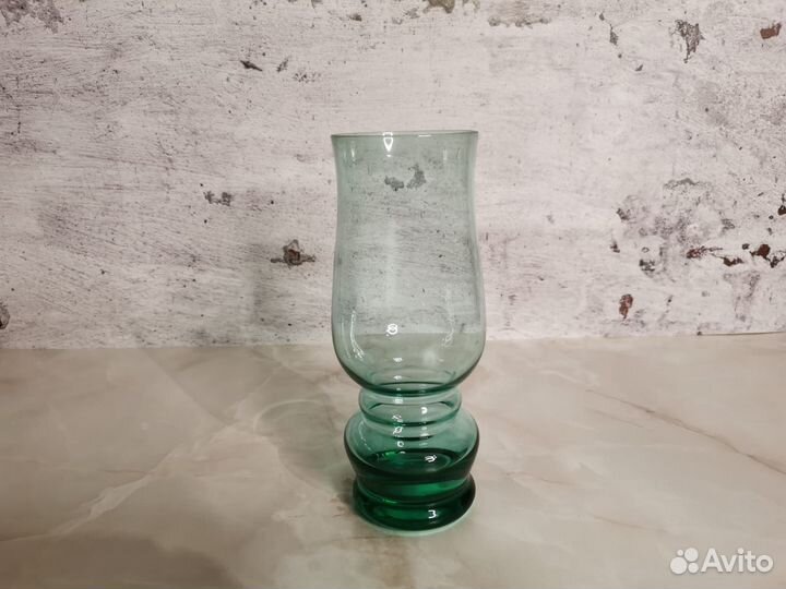 Ваза цветное стекло СССР