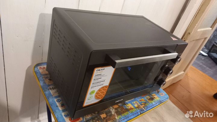 Мини-печь 34л, 80-250 Град.,1600 Вт