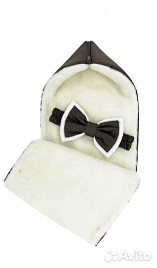 Конверт на выписку из натуральной овчины