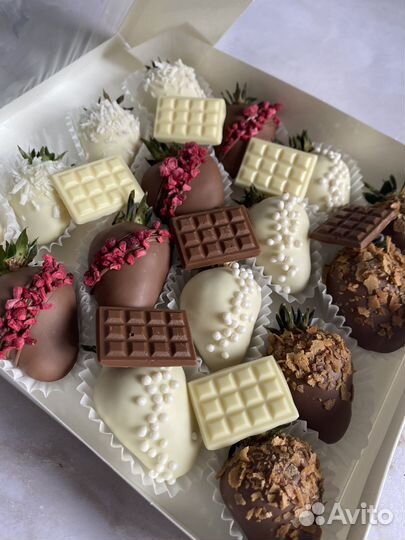 Клубника в шоколаде