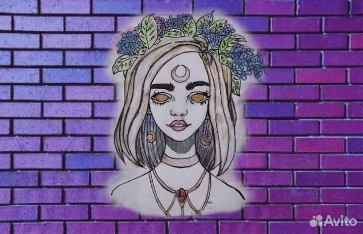 Портреты, рисунки вручную