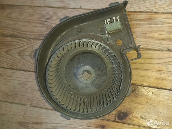 Мотор печки с кожухом нива шевроле