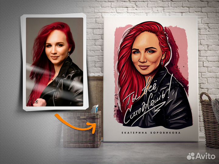 Портрет по фото на заказ