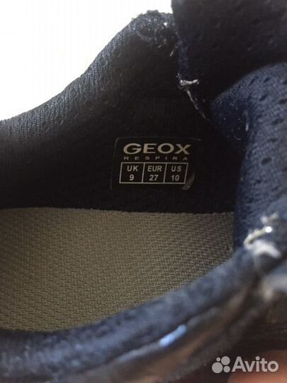 Кроссовки для девочки geox