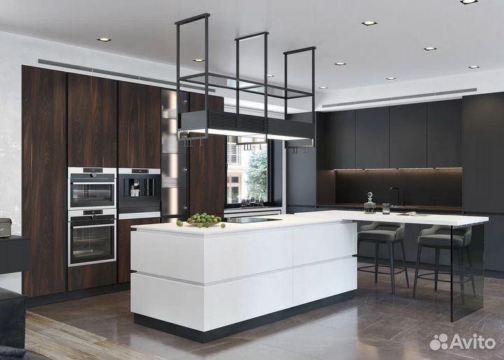 Кухонный гарнитур на заказ под ключ