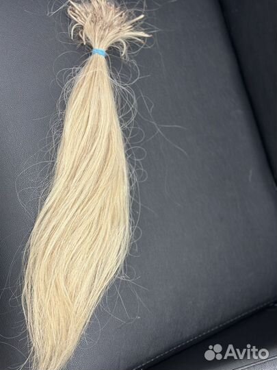 Волосы для наращивания блонд