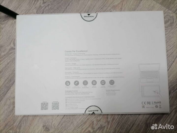 Графический планшет Gaomon M10K Pro