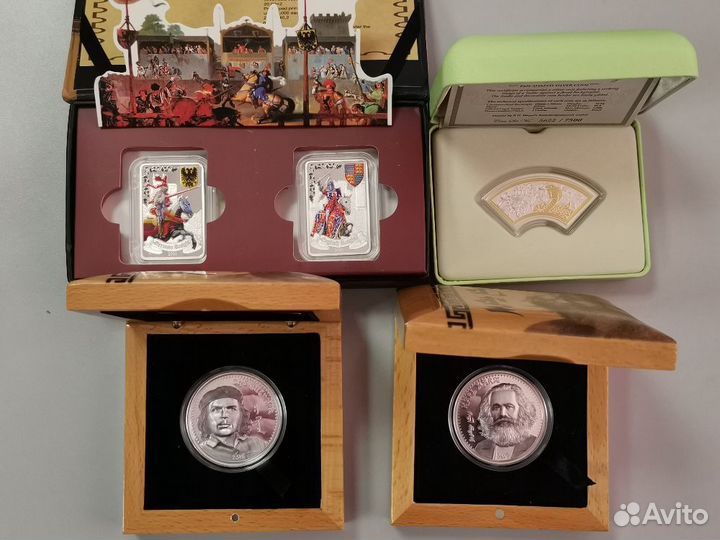 Иностранные серебряные монеты