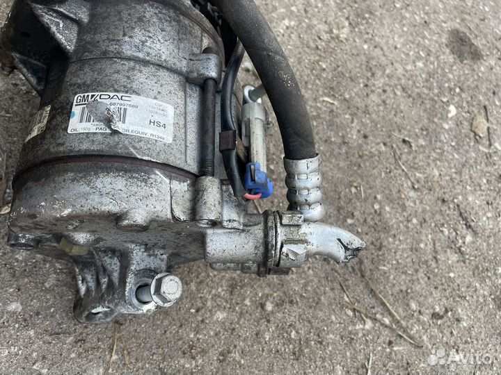 Компрессор кондиционера opel astra j