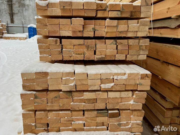 Доска обрезная 25х150х6000мм от производителя