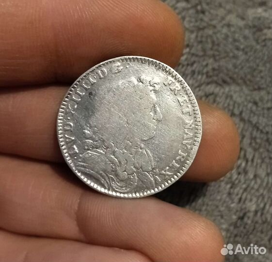 Серебряный жетон Людовика 14. 1675 г