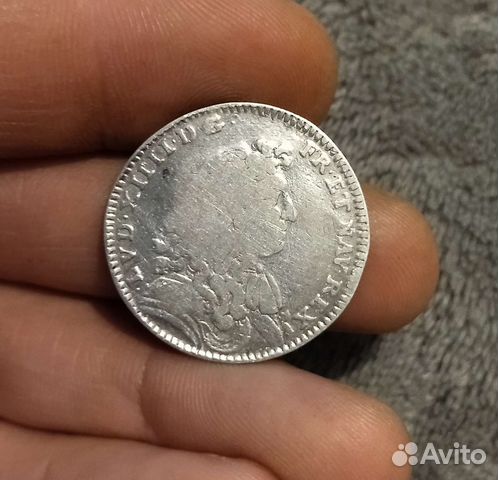 Серебряный жетон Людовика 14. 1675 г