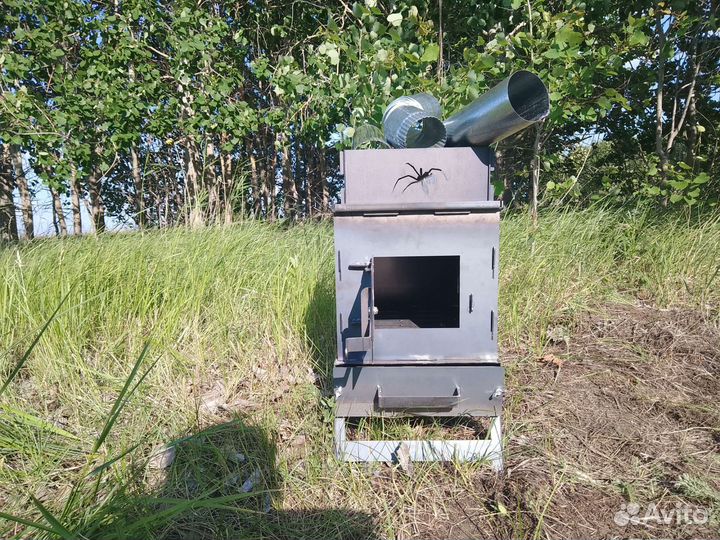 Печь разборная для мобильной бани (палатки)