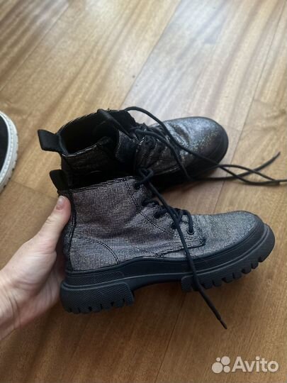 Ботинки Zara 33 для девочки нарядные