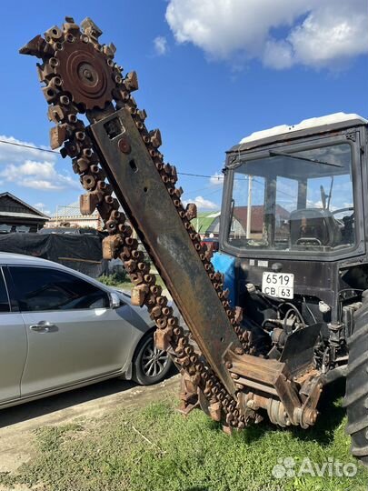 Бара траншеекопатель