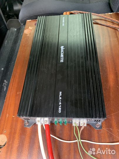 Усилитель machete mla-4120