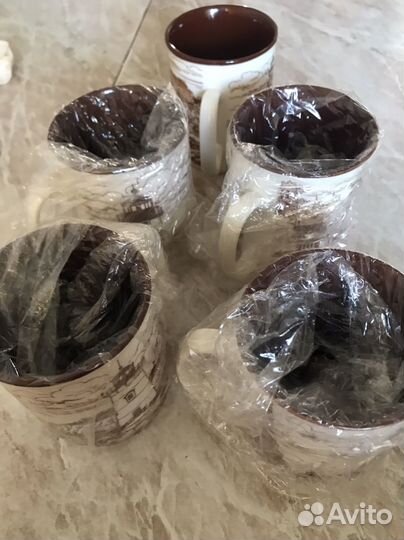 Бокалы новые для чая,кофе