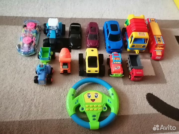 Детские машинки игрушки пакетом