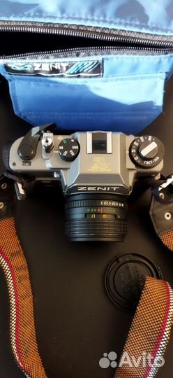 Пленочный фотоаппарат зенит 122. 50 лет кмз