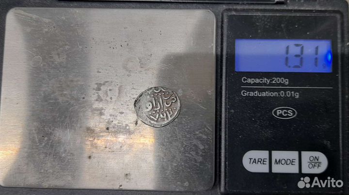 Монета Данг Хан Ордумелик 762 г.Х. чекан Азака