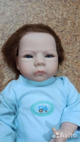 Кукла Реборн силиконовая мальчик