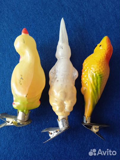 Елочные игрушки СССР