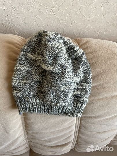 Женская шапка, шарф, снуд