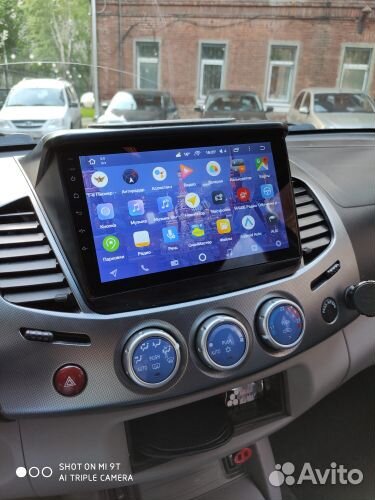 Pajero Sport l200 Mitsubishi android магнитола