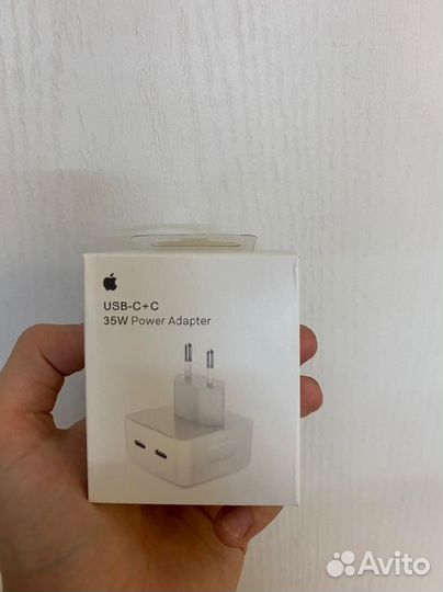 Зарядное 2в1 на iPhone 35w