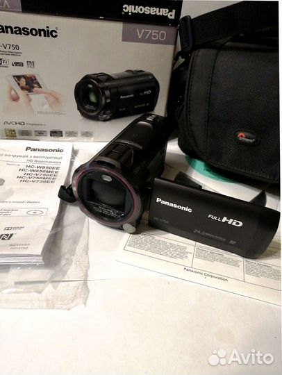 Видеокамера panasonic hc v750