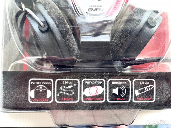 Игровые наушники с микрофоном sven ap-520