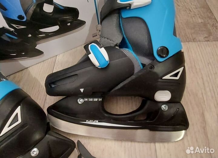 Коньки для мальчика раздвижные 31-34р