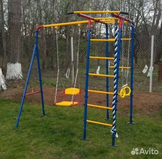 Детский уличный игровой комплекс новый