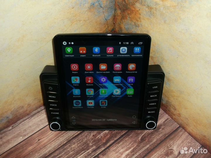 Магнитола Volkswagen Touareg тип Тесла Android