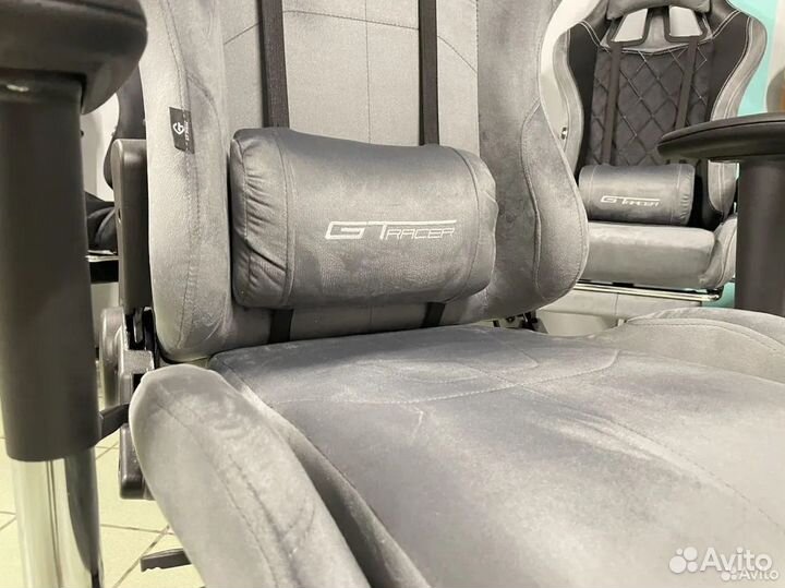 Компьютерное игровое кресло геймерское с массажем