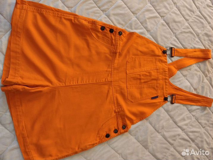 Джинсовый комбинезон