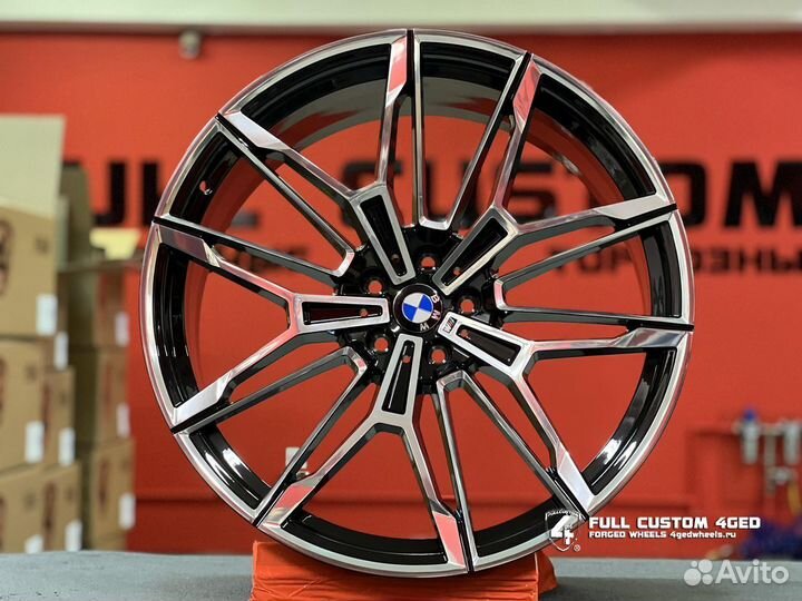 Кованые диски R22 BMW X5 X6 X7 разноширокие