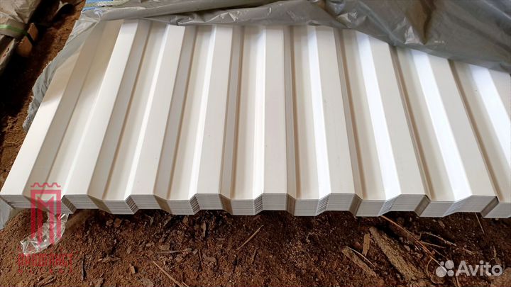 Профлист С21 белый