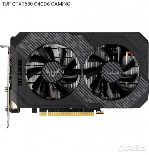 Видеокарта Asus nVidia GeForce GTX 1650 Gaming OC