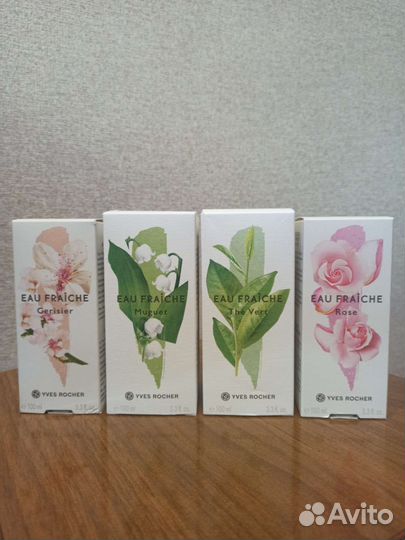 Коллекция свежих ароматов Ив роше